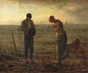 Jean Francois Millet The Angelus painting